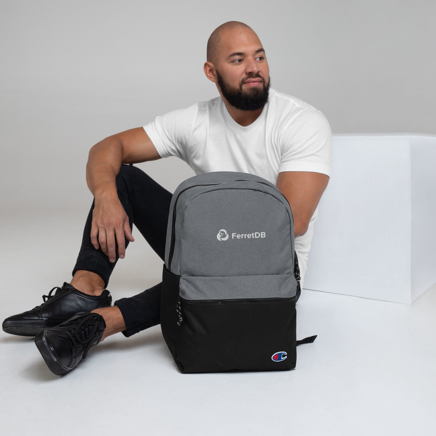 FerretDB Embroidered Champion Backpack