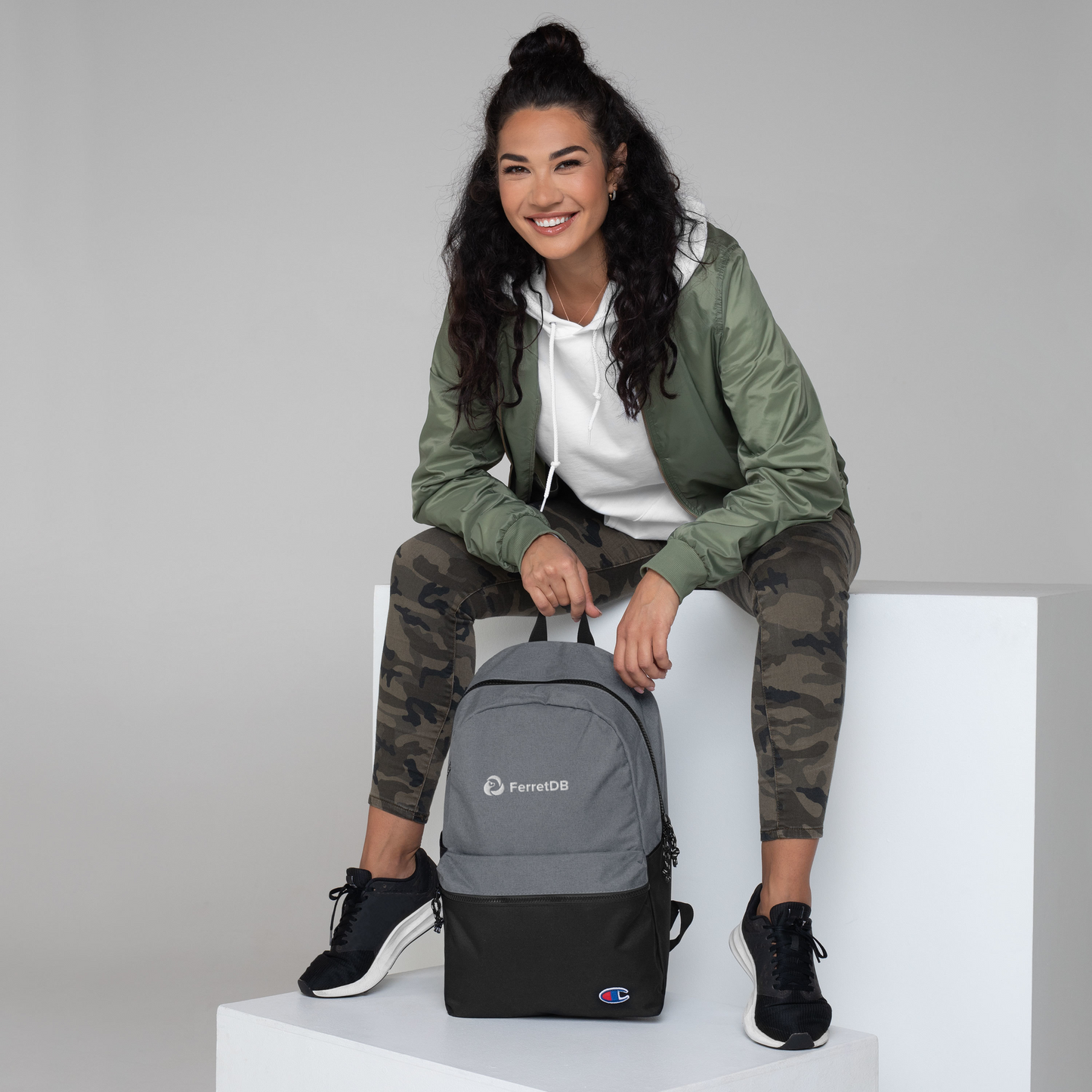 FerretDB Embroidered Champion Backpack