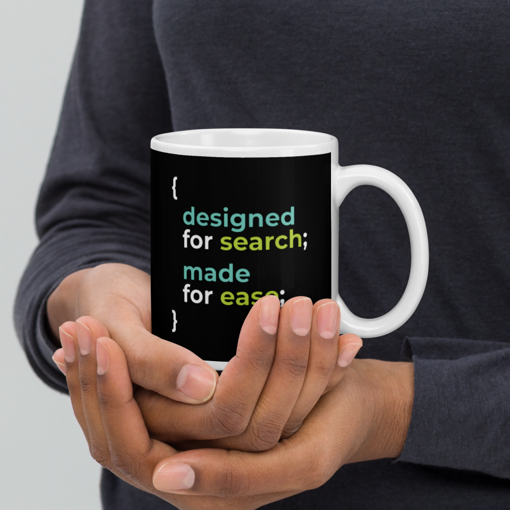 Designed For Search Coffee Mug