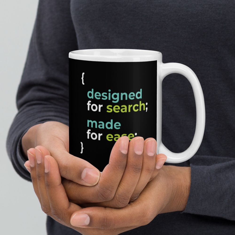 Designed For Search Coffee Mug