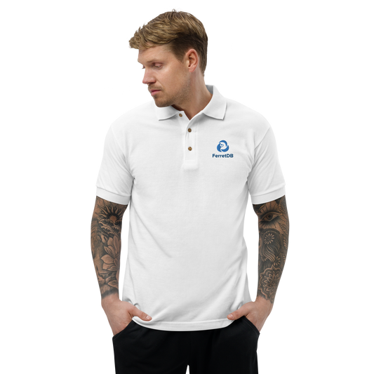 FerretDB Embroidered Polo Shirt