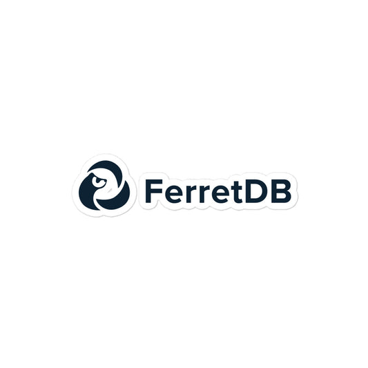 FerretDB Bubble-free stickers